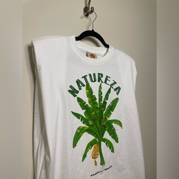 Like new! Farm Rio Naturaleza Cotton Graphic T-Shirt - Picture 6 of 8
